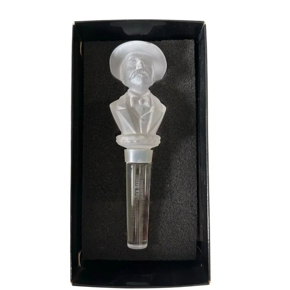 Jack Daniel’s Old No. 7 Limited Edition Crystal Bottle Stopper *New*